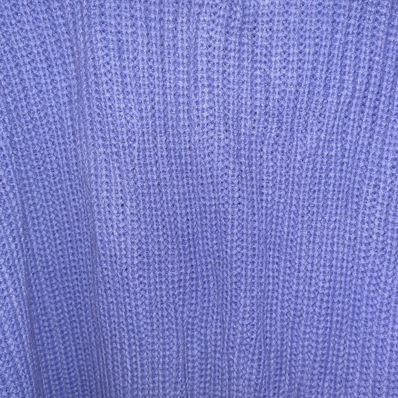 Woman Within Shaker Cardigan Sweater Iris Color 5X 38/40 New Never Worn NWOT - Picture 3 of 6